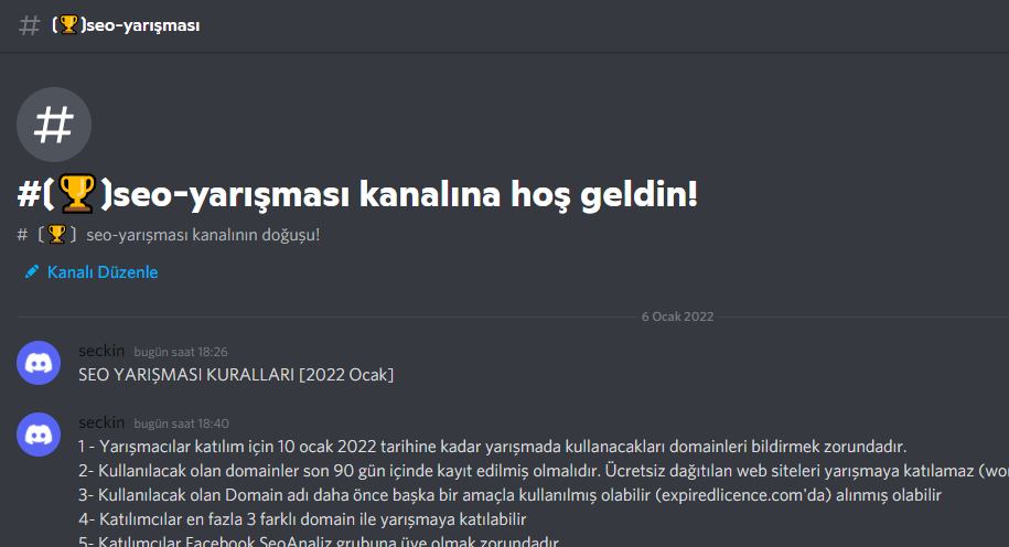 Seo Analiz Google Sıralama Yarışması
